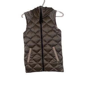 Womens lululemon two way puffer vest with hood
